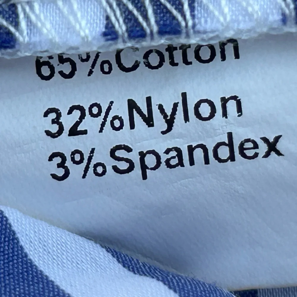 CK Bradley Blue White Striped Tiered Maxi Dress
Pockets Pompoms Medium flaw - Picture 4 of 15